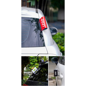 Pegatinas Decorativas Personalizadas para Autos con Logotipo de Equipo OEM, Etiqueta de Advertencia Impermeable de Plástico, Calcomanía para Parabrisas, Señalización Automotriz, Accesorios para Vehículos - Product Image 3