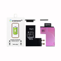 Batterie rechargeable ORI sans connecteur flexible pour iPhone X XR XS Max 11 11 Pro 11 Pro Max 17 12 Pro 12 Mini 16 Pro Max – Pièce de rechange pour cellule de batterie