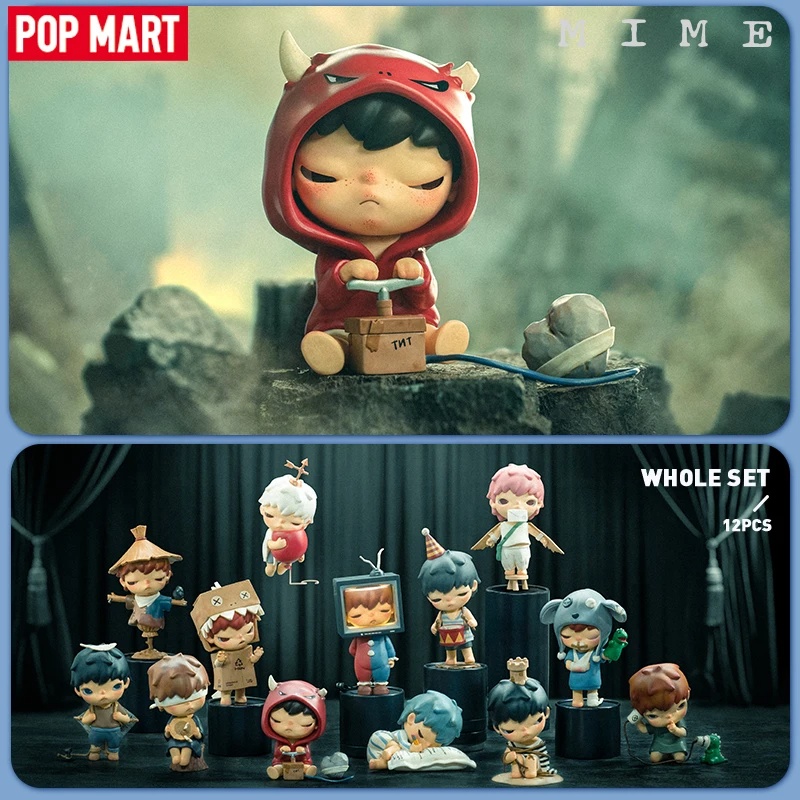 【限定】POPMART HIRONO MIME　ボックス　アソートボックス Amazon.co.jp: POP MART HIRONO Mime シリーズ【アソート