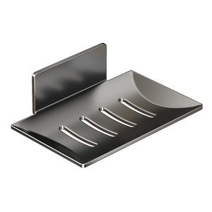 Jabonera de Lujo para Montar en la Pared, Rectangular, de Acero al Carbono, Paquete Individual, Soporte de Almacenamiento para Baño - Product Image 5