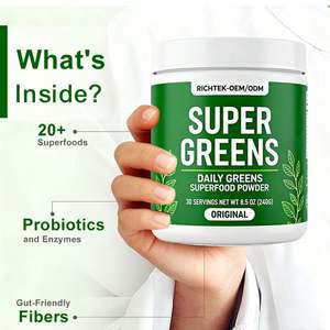 Superalimento en Polvo 100% Natural a Base de Hierbas, Marca Blanca, Probióticos y Enzimas Verdes para Adultos y Mujeres Embarazadas - Product Image 3