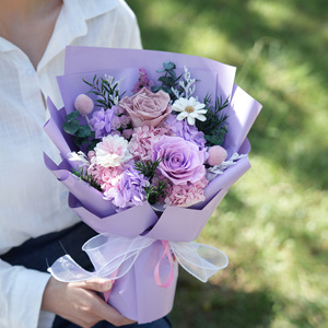 Vente Flash 2026 : Bouquet de Roses Éternelles DIY, Direct Usine, Idéal pour la Saint-Valentin et la Fête des Mères - Product Image 4