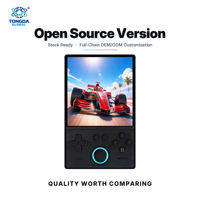 Stok Tersedia Mini40 Open Source 4 inci Konsol Game Retro Genggam Dua Pemain WIFI Pertarungan Online untuk Hadiah Keluarga