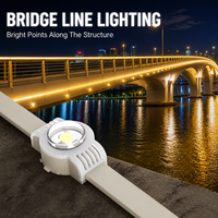 Vente en gros de lumières LED à pixels pour extérieur, Gemstone Light, DC12V DC5V 30mm RGB, lumières de Noël permanentes pour la décoration de la maison