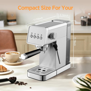 Machine à expresso fabriquée en Chine, commande mécanique par bouton-poussoir, cafetière domestique, prise en charge OEM ODM, marque privée - Product Image 5