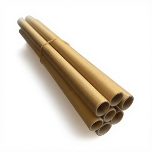 Pailles en bambou pour boissons, thés au lait, smoothies, pailles naturelles réutilisables, fournisseur OEM Vietnam - Product Image 1