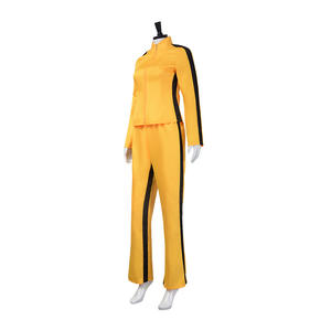 Disfraz de Cosplay de <span class=keywords><strong>Kill</strong></span> <span class=keywords><strong>Bill</strong></span> Vol.1, la Novia, Top y Pantalones Amarillos, Disfraz de Halloween, Carnaval, Fiesta de Disfraces para Adultos - Product Image 3