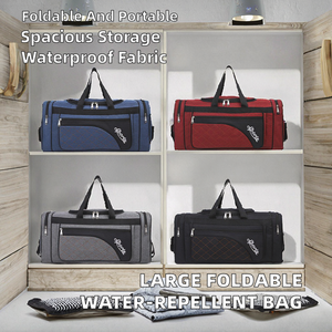 Cubos de Embalaje Portátiles de Gran Capacidad, Unisex, para Viaje, de Nailon Oxford, con Cierre, Plegables, Resistentes al Agua, para Ropa y Edredones - Product Image 2