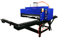 Presse à Chaud Pneumatique Automatique Grand Format SHENGHUA CY-A pour Sublimation, Plateforme Plate 80x100cm, Prix Usine, Nouveauté