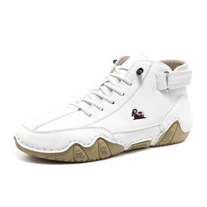 Bottes courtes décontractées pour hommes en microfibre, de haute qualité, style Martins, mi-montantes, motif pieuvre, pour printemps-été, best-seller transfrontalier - Product Image 5