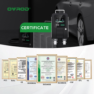 Ovrod Ccs2 20Kw stations de charge portables <span class=keywords><strong>E</strong></span> V usage domestique Mobile DC charge rapide chargeur Ev monté au sol pour un usage domestique - Product Image 2