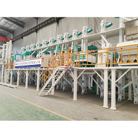 Usine de fabricants d'équipement de moulin à riz multifonctionnel combiné 50T