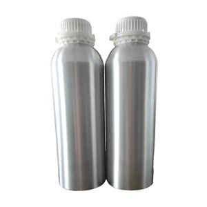 Bouteille en aluminium poli 100-1250 ml avec bouchon à vis, pour usage chimique, forme ronde, finition mate, qualité industrielle - Product Image 4
