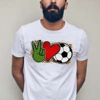 Impressions personnalisées de transfert DTF pour maillots de football, motifs de matchs, autocollants thermocollants, impressions de transfert DTF sur mesure