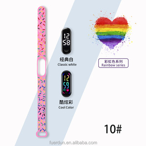 Cinturino in Silicone arcobaleno per <span class=keywords><strong>Mi</strong></span> band 8 per <span class=keywords><strong>Xiaomi</strong></span> MiBand 8 7 cinturino di ricambio Miband - Product Image 4