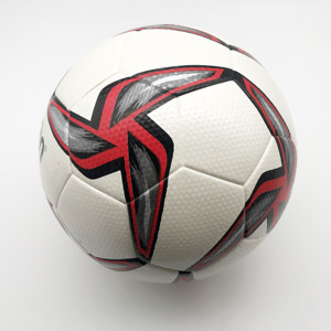 Ballon de Football Taille 4 Football <span class=keywords><strong>Futsal</strong></span> Imprimé Football Intérieur PU Laminé Faible Élasticité Ballon de Football Fondu - Product Image 4