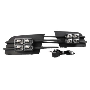 Luz Diurna LED para Volkswagen Bora, Faros Antiniebla LED de Cuatro Ojos, Modelo 2013-2015, Luz de Parachoques Delantero, Modificación - Product Image 2