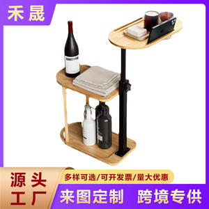 Estante de baño de bambú Hesheng de 3 niveles, estante de almacenamiento de madera para baño con soporte para toallas y artículos de aseo. - Product Image 5