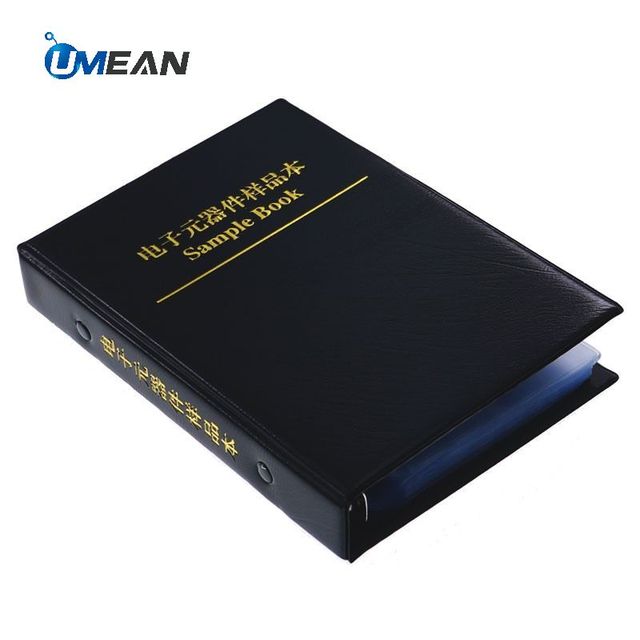 SMD Precision Resistors and Capacitors 0402/0603/0805/1206 Various Types of Optional Components for Book