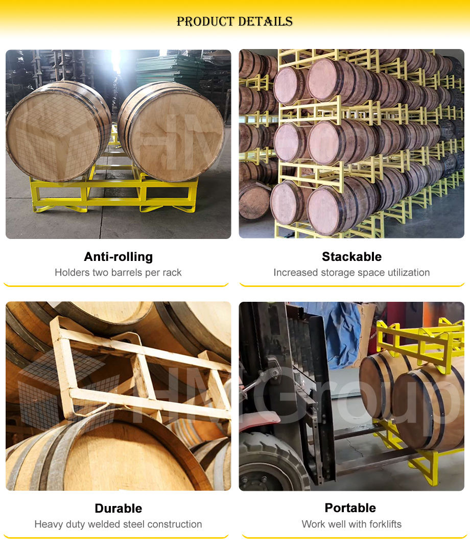 China Steel Powder Coating Warehouse Storage 53 55 60 Gallon