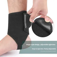 Protecteur de cheville chauffant électrique USB intelligent Hommes Femmes Sports Compresse chaude en néoprène Compresse chaude à température constante