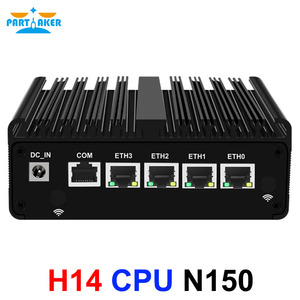 2025 Fanless Mini PC N150 4xIntel I226 <span class=keywords><strong>2</strong></span>.5G LAN DDR5 RAM NVMe 4G 5G PfSense Router Soft Firewall HDMI2.0 DP AES-NI OPNsense - Product Image 6
