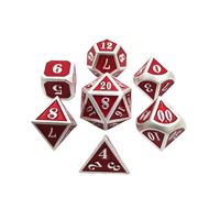 Dés en acrylique polyédrique 16/18/20/25/30mm personnalisés pour RPG du MDN pour jeux de société de Table MTG, y compris pochette carrée/ronde