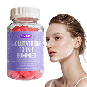 Bonbons gélifiés végétaliens OEM ODM au collagène, glutathion et antioxydants avec vitamine C et bienfaits éclaircissants pour la peau - Sans sucre pour adultes - Product Image 1