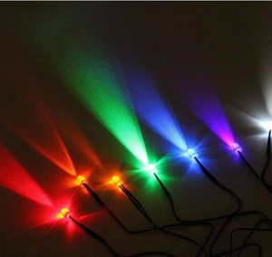 Özelleştirilmiş DC 3V <span class=keywords><strong>6V</strong></span> 12V 24V 220V ön kablolu 3mm 5mm LED ışık lamba ampulü kablolu yayan diyotlar şeffaf sarı mavi yeşil Wh - Product Image 4
