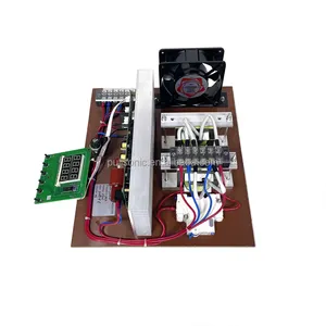 1200W 28Khz Frecuencia ultrasónica Oscilación Placa de alimentación Generador de máquina de limpieza ultrasónica industrial