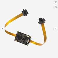 Caméra stéréo 3D IMU VR HD à double objectif avec synchronisation, caméra USB 2.0 haute vitesse prenant en charge la photographie à déclenchement externe