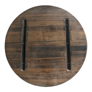 Tablero de Mesa para Sala de Estar, Diseño Moderno, Fácil de Limpiar, Bordes Encolados, Acabado Mate, Color Nogal, Madera de <span class=keywords><strong>Pino</strong></span> Sólida Natural - Product Image 3