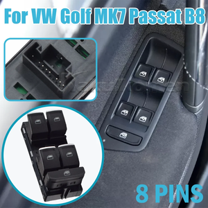 5g0959857a 5g0959855 điện cửa sổ chuyển đổi nút điều khiển cho Volkswagen VW GOLF MK7 cho Passat B8 cho TIGUAN TOURAN 2014 2015 201 - Product Image 3