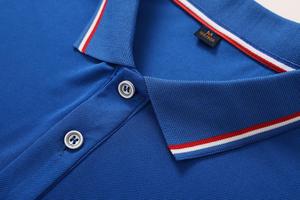 Design personalizzato per <span class=keywords><strong>Polo</strong></span> da <span class=keywords><strong>uomo</strong></span> a secco rapido Anti-rughe da lavoro abbigliamento da lavoro ricamo ODM fornitura Cool Business - Product Image 3