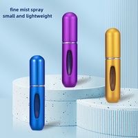 Poche de remplissage de bouteille vide de 5ml en aluminium atomiseur de parfum vaporisateur mini atomiseur de parfum rechargeable