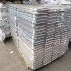 Giá Rẻ Giá 32 * 300D Màu Trắng Và Nhuộm 100 <span class=keywords><strong>Polyester</strong></span> Filament Spun <span class=keywords><strong>Polyester</strong></span> Vải Cho Áo Sơ Mi Và Áo Hồi Giáo Quần Áo - Product Image 1