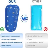 Badu Fashion – Lot de 2 pochettes réutilisables pour insuline au gel froid, avec fermeture éclair, étui de voyage étanche, pour diabétiques (froid/chaud)