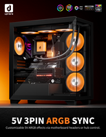 Refroidisseur liquide CPU haute performance 360 mm ARGB AIO à triple ventilateur pour PC de jeu