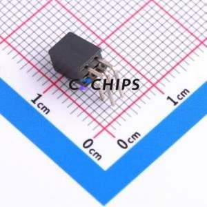 HX PM2.0-2x2P WC H6.35 Pin Socket Bent Lead Through Hole,P=2mm Connector 2x2P 2mm 2mm Square Hole - Product Image 2