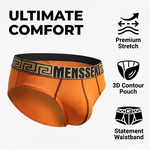 <span class=keywords><strong>Slip</strong></span> da <span class=keywords><strong>Uomo</strong></span> Sexy a Vita Bassa con Elastico in Vita a Motivo Greco, Tasca 3D, in Nylon Elasticizzato, Intimo alla Moda, Colori Vivaci, <span class=keywords><strong>Slip</strong></span> Bikini da <span class=keywords><strong>Uomo</strong></span> - Product Image 2