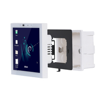 Nuevo Diseño de Panel Táctil para PC IPS de 4 Pulgadas, CA Eléctrica de 110-240 V, Alimentación POE de 48 V, Caja de Pared para UE y EE. UU., Compatible con Android 11 y Linux, Panel Inteligente para el Hogar