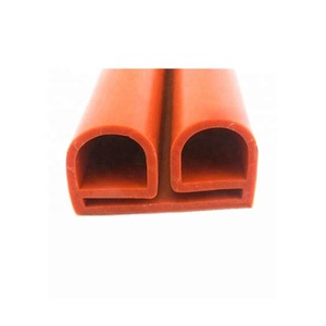 Heat Resistant Red Colour P Shaped High Temperature <strong>Oven</strong> Door Silicone Strip Rubber <strong>Seal</strong> Stripping - Product Image 6