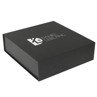 Bouteille de Champagne magnétique pliable en forme de livre personnalisé, coffret cadeau en papier de vin avec insertion en mousse EVA