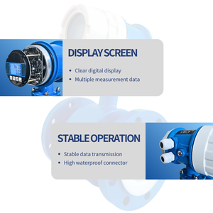 Oem Fabrikant Hart Rs485 Modbus Elektromagnetische Stromingsmeter Voor Vloeistof En Vloeistoffen In Afvalwater Riolering Industrie - Product Image 3