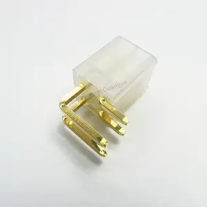 Customized Gold Plating 4.2mm Connector 4 Pin Right Angle Female Header Motherboard Power Socket 5557/5559/5566/5569 Connector