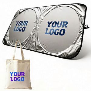 Parasol para Ventana de Coche al por Mayor, Protección UV, Parasol para Ventanas de Coche, Regalo Promocional para Concesionarios de Coches, Parasol con Logotipo Personalizado - Product Image 1