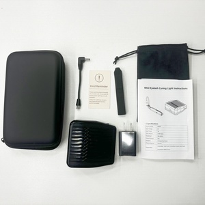 Système de <span class=keywords><strong>Lampe</strong></span> UV Professionnel pour Extensions de Cils 1W, Séchage Rapide en 2s, Lumière LED pour Colle à Cils avec Pédale <span class=keywords><strong>Sans</strong></span> <span class=keywords><strong>Fil</strong></span> et Col de Cygne Flexible - Product Image 5