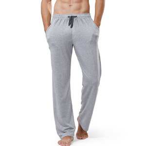 Pantalon de détente en flanelle brossée pour homme, doux et chaud pour les soirées confortables d'automne et d'hiver, idéal pour se détendre à la maison. - Product Image 5