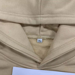 Fabricant de sweats à capuche de haute qualité, vente en gros, design personnalisé, mode, automne, coton, molleton français, sweats à capuche chauds à ourlet incurvé - Product Image 6