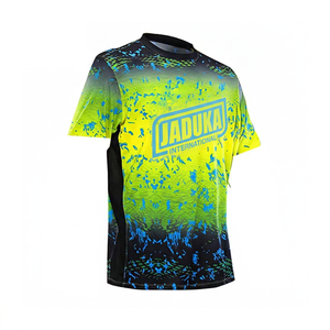 Custom Logo <b>Performance</b> Shirts Protection Uv Sun <b>protective</b> Polyester Spandex Fishing Shirts Quick Dry Sublimation Print UPF50 - Product Image 1
